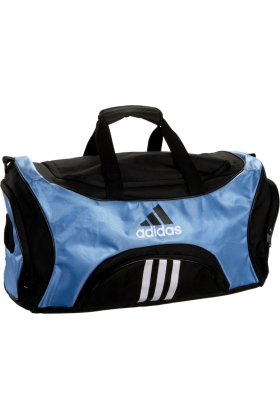 adidas Bag - adidas Striker Medium Duffel Bag Collegiate Light Blue/Black adidas Bag - adidas Striker Medium Duffel Bag Collegiate Light Blue/Black