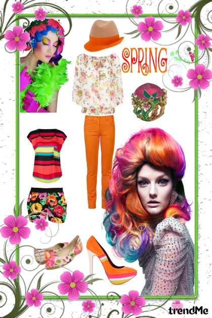 Spring is in the air- Combinazione di moda