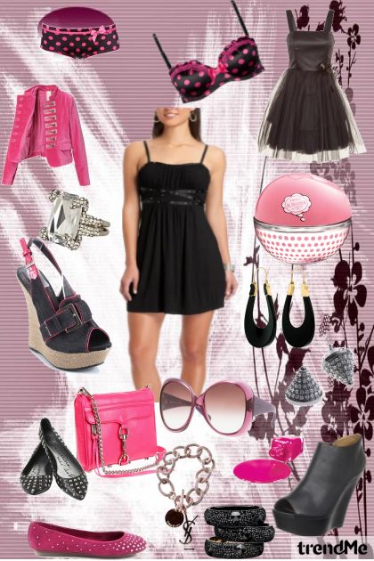 Pink Nite- Modekombination