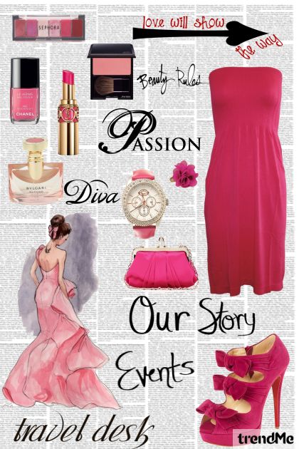 Vruća ružičasta!- Modekombination