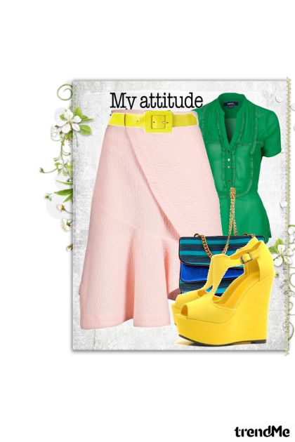 my attitude color- Fashion set