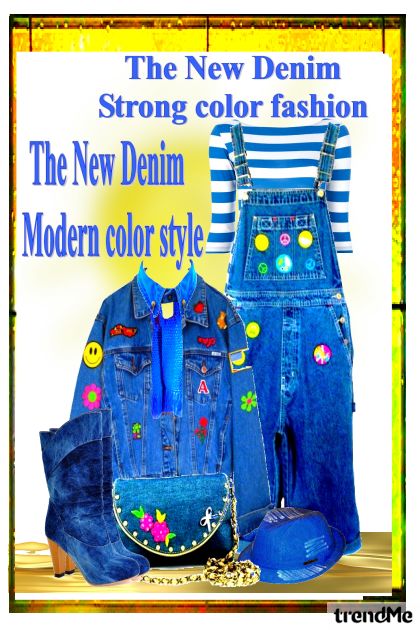 New Denim- Modekombination