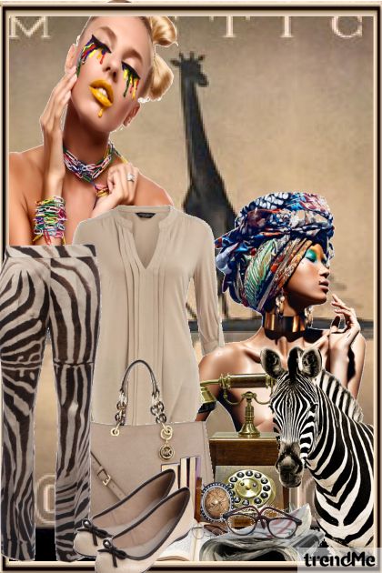 Misteriozna Afrika- Combinazione di moda