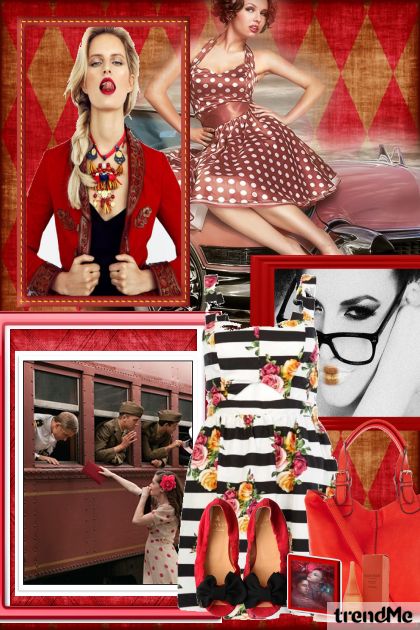 Crvena dama- Fashion set