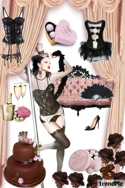 Chocolate Burlesque- Fashion set
