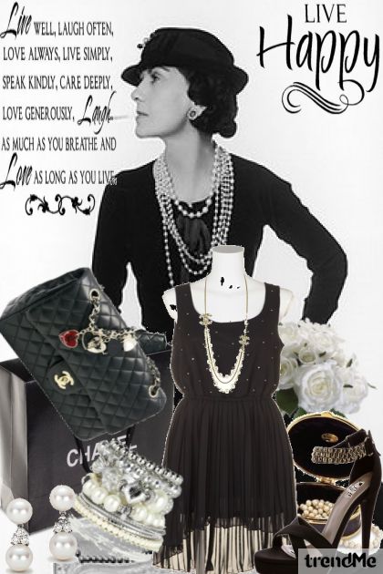 Coco Chanel- Модное сочетание