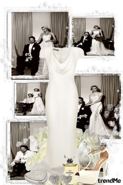 Vintage Wedding- Combinazione di moda