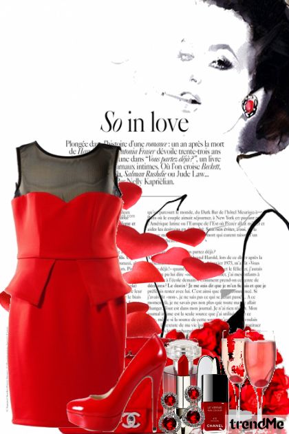 Red Valentine- Modna kombinacija
