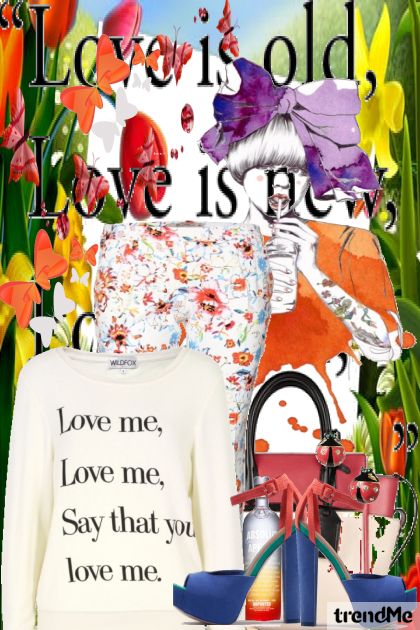 Love me <3- combinação de moda