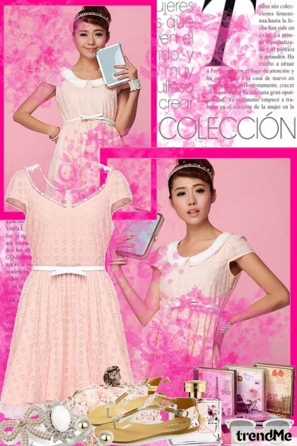 White&Pink- Combinaciónde moda