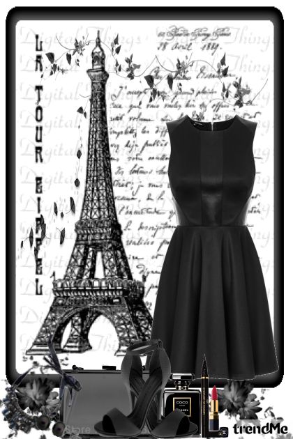 Crna elegancija- Combinazione di moda