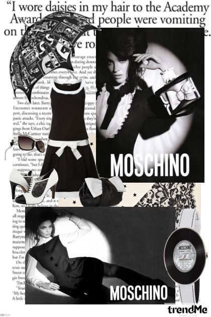 MOSCHINO~monochrome spotlight~- Fashion set