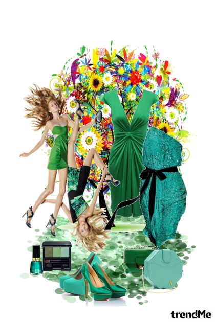 Green~Dream of a tree~- Combinazione di moda