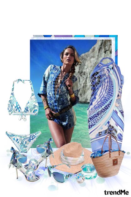 Emilio Pucci ~take me to the island ~- Modna kombinacija