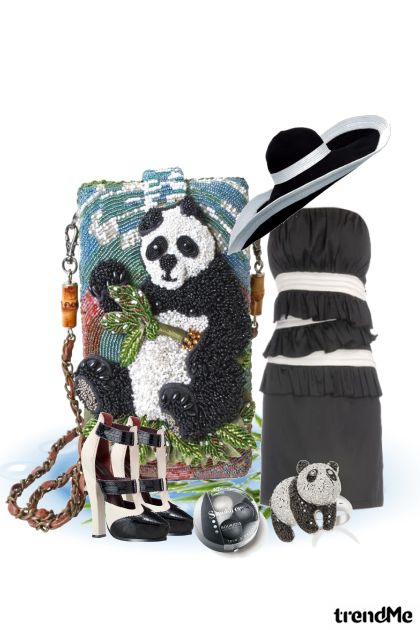 Baby panda was born !!- Fashion set