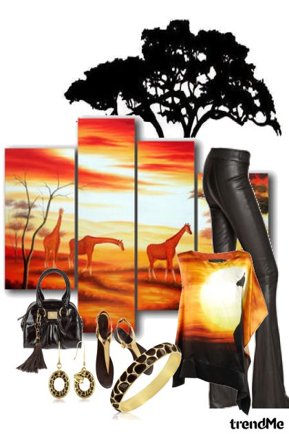 Just Cavalli ~Giraffe at sunset~- Fashion set