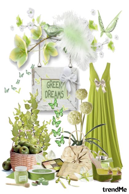 Green dreams...- Modna kombinacija