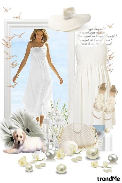 Summer white 2012- Combinazione di moda