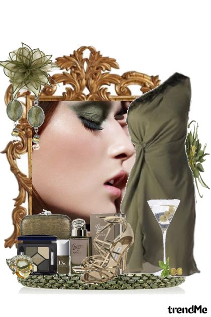 Olive Makeup- Модное сочетание