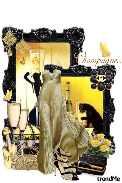 Champagne...- Modna kombinacija