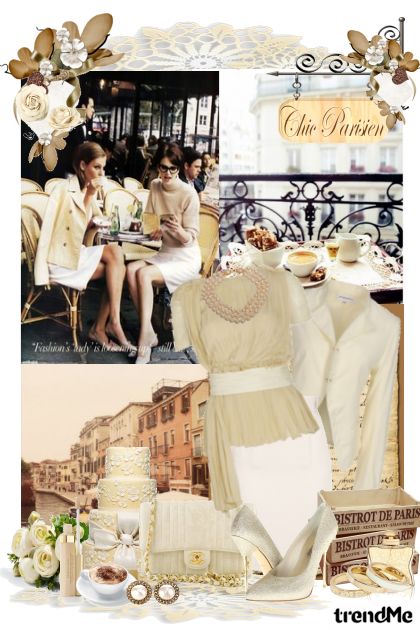 Chic Parisian- Modna kombinacija