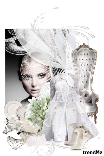 White Lacy Night...- Fashion set
