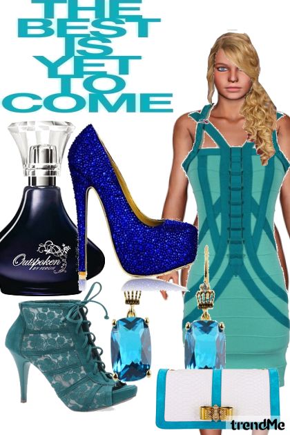 Blue Sale- Модное сочетание