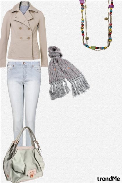 Glam Winter wear- Modekombination