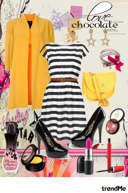 Black n' Yellow- Fashion set