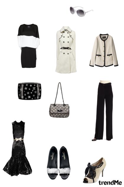 blanco y negro- Модное сочетание