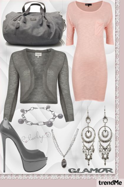 Grey Glam- Fashion set