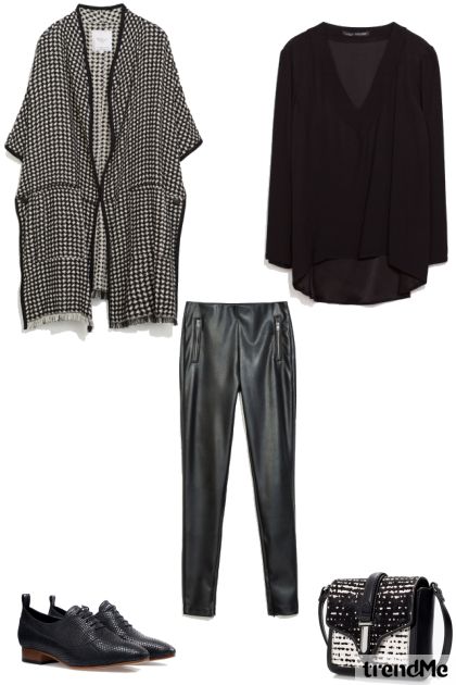 Black Zara- Modna kombinacija