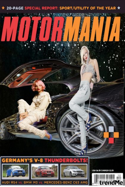 MotorMania- Combinazione di moda