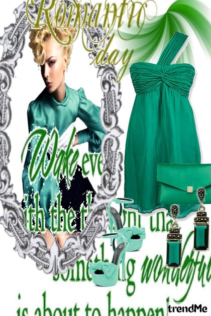 green **- combinação de moda