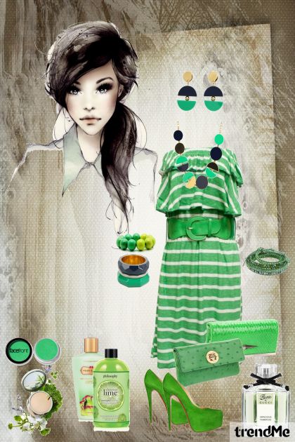 зелень- Fashion set