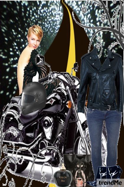 motocycle- Combinaciónde moda