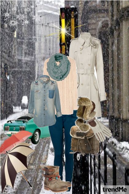 It's snowing again- Fashion set