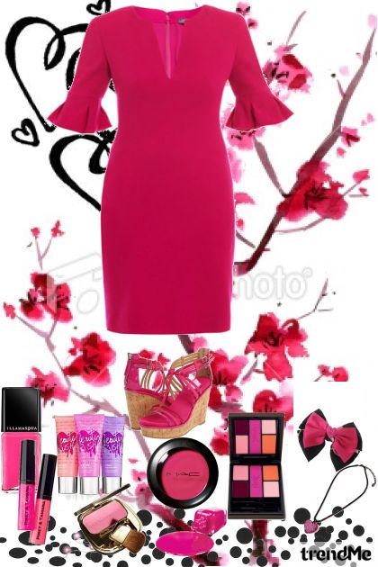 Pink ^^- Combinaciónde moda