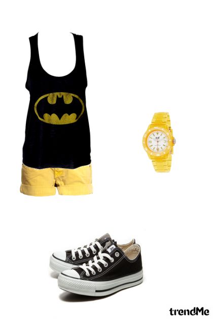 Batgirl- Combinazione di moda