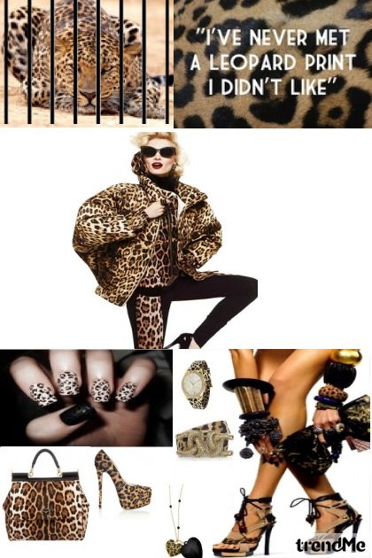Leopard- Combinaciónde moda