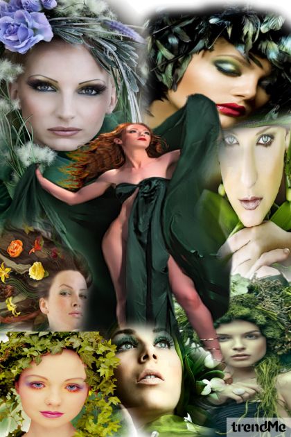 The Faces of Mother Nature- Fashion set