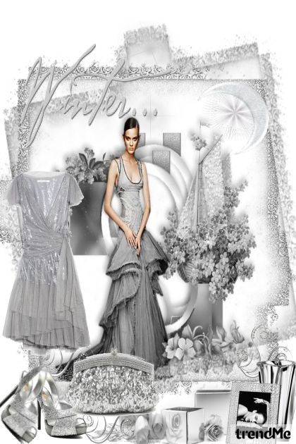 Silver Glamour- Modna kombinacija