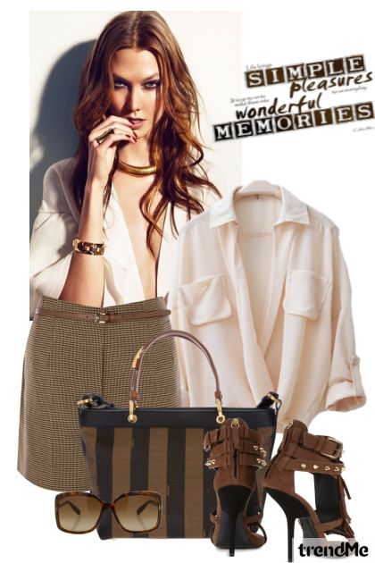 Simple Pleasures- Combinazione di moda