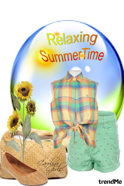 Summertime Fun- combinação de moda