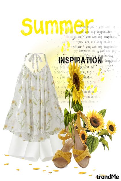 Summer Inspiration- Combinazione di moda