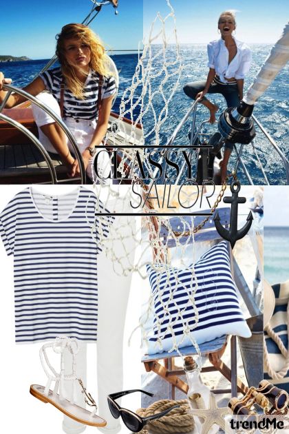 Classy Sailor- Модное сочетание
