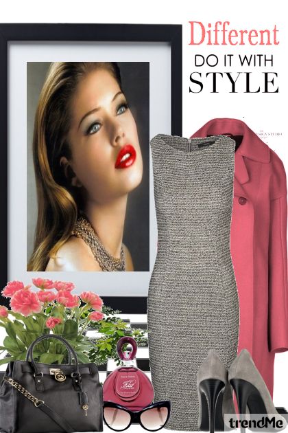 Be Different-Do ItWith Style- Combinaciónde moda