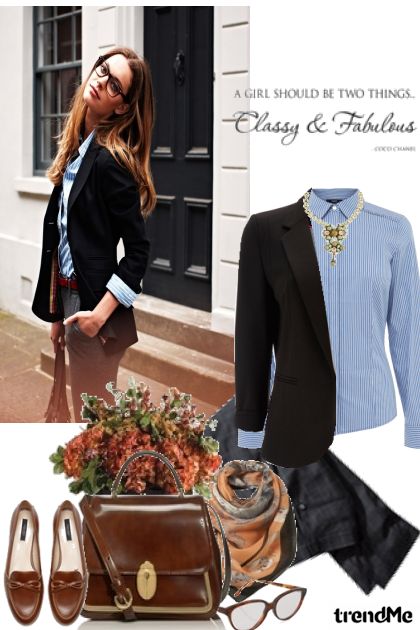 Classy and Fabulous- Combinaciónde moda