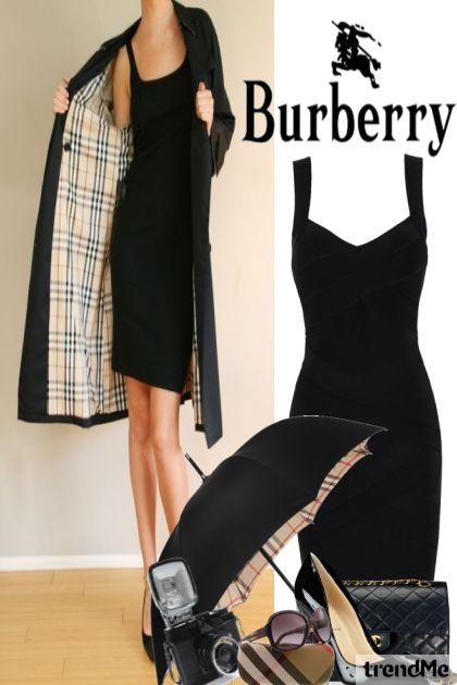 Loving Burberry- Fashion set