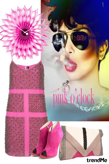 Pink O'Clock- Combinaciónde moda